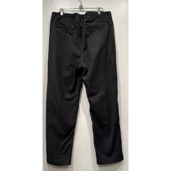 Saturdays New York City NYC Dean Trouser Pants Men’s Size Large Belted Gray - Picture 3 of 11